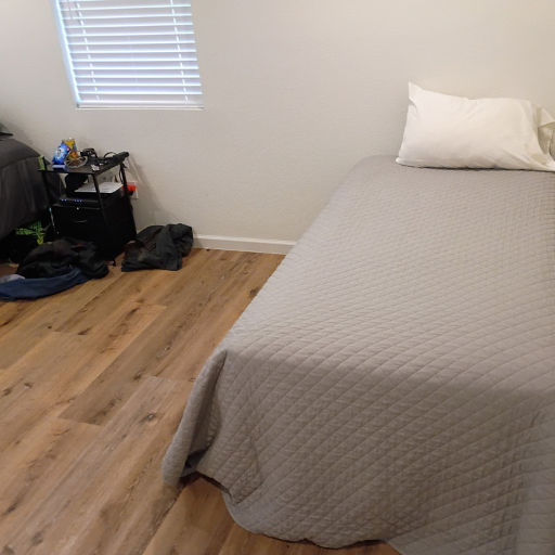 Hallway and common area at Idaho Drive men's sober living home